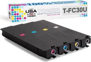 MADE IN USA TONER for Toshiba T-FC30U (TFC30U), e-Studio 2050c, 2051c, 2550c, 2551c (Yellow) MADE IN USA TONER for Toshiba T-FC30U (TFC30U), e-Studio 2050c, 2051c, 2550c, 2551c (Yellow)