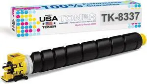 Compatible Kyocera TK-8337Y, Taskalfa 3252ci, 3253ci, Copystar CS3252ci, CS3253ci, TK-8339Y Yellow Toner