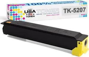 Compatible Kyocera TK-5207 Yellow Toner for TASKalfa 356ci, 358ci