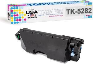 MADE IN USA TONER Compatible Replacement for Kyocera ECOSYS M6235cidn P6635cidn, P6235cdn, TK-5282 TK-5282K (Black)