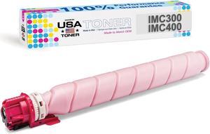 MADE IN USA TONER Replacement for Ricoh, Savin IMC300, IMC400, IMC 300F, IMC 400F, IMC 400SRF Magenta