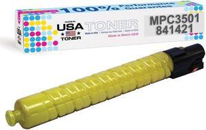 Compatible Ricoh MPC3001, MP C3501, 841421 Yellow Toner