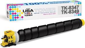 Compatible Kyocera TK8347Y, TASKalfa 2552ci, 2553ci, Copystar TK8349Y Yellow Toner