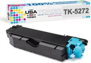 Compatible Kyocera TK5272C, TK-5272C, M6630cidn, P6230cdn Cyan Toner