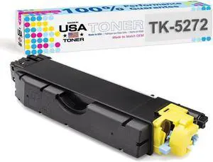 Compatible Kyocera TK5272Y, TK-5272Y, M6630cidn, P6230cdn Yellow Toner