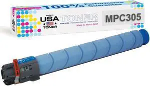 Compatible Ricoh Aficio Savin Lanier MPC305SP, C305SPF Cyan Toner