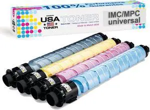 Compatible Ricoh MPC6004, IMC6000 CMYK Toner Set of 4