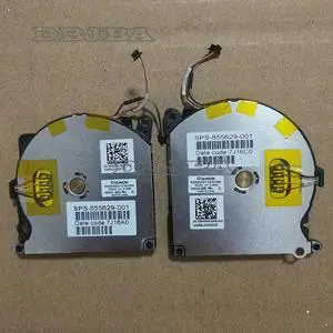 DBTLAP CPU GPU Cooling fan for HP Spectre 855629-001 7J16AO 7J16C0 DC28000HLS0 DC28000HKS0 5V 2.5W Fan
