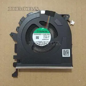 DBTLAP CPU Cooler Fan For HP ZBook Studio G7 2020 EG50050S1-1C060-S9A DC5V 2.25W 4PIN
