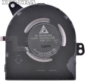 DBTLAP Fan for Delta ND55C08-16L10 ND55C08-16L10 DC5V 0.5A Laptop CPU Cooling Fan