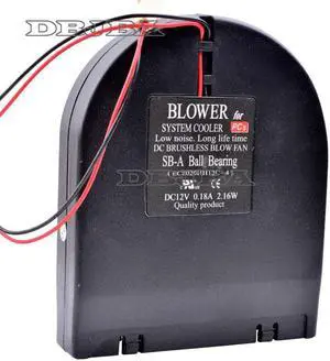 DBTLAP Fan for EC8020HH12C-4 11x9x2cm DC12V 0.18A 2.16W DIY retrofit Cooling Side Blower Fan Cooling Fan