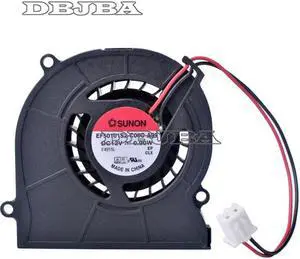 DBTLAP Fan for EF50101S2-C00C-A99 50mm Fan 50x50x10mm 12V 0.9W Ultra-Thin Turbine Fan