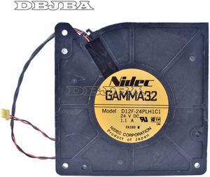 DBTLAP Fan for D12F-24PLH1C1 12cm 12032 120x120x32mm 24V 1.1A Large air Volume Centrifugal Turbine Blower Fan