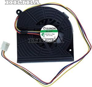 DBTLAP for Delta Electronics KDB0712HB D117 DC 12V 0.45A 4-Wire Server Laptop Cooling Fan