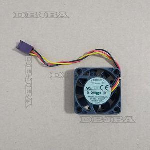 DBTLAP 1PC For EVERFLOW R124010SL 12V 0.10A 4CM 4010 3-wire cooling fan