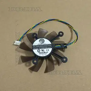 DBTLAP For PLA08015B12HH DC12V 0.35A 4Pin Graphics Card Cooling Fan For ASUS PH-GeForce GTX1050TI-4G