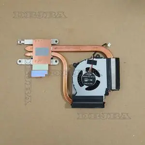 DBTLAP New Cooler Fan Heatsink For Clevo NB50TK1 NB60 K670E G6 D3 E3 For Shinelon DD2 DC2 Plus ZX6 CP5S1 DFS150705350T FKNC 6-31-NK5S2-102 5V 0.5A