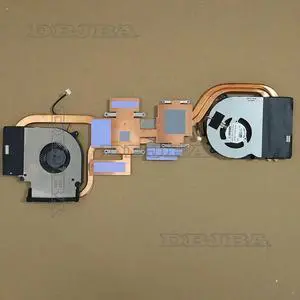 DBTLAP CPU GPU FAN&Heatsink For CLEVO NH50EA NH50RA 6-31-NH5K2-102-1 EFC-70110V1-0AH YFB731005HPS4A01 NH50RH NH57RA NH57RH 5v 0.5a