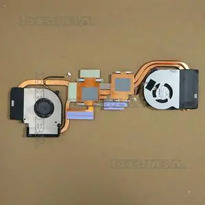 DBTLAP Laptop CPU GPU Cooling Heatsink fan for Clevo 6-31-NH5K2-102 EGC-77110V1-0AH EFC-70110V1-0AH DC 5V 0.5A