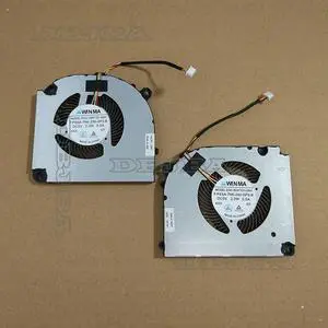 DBTLAP CPU GPU Fan for Clevo V150 6-31-V150N-102 EGC-82071S1-0AH EGC-79071S1-0AH P.PSSA-7NK-230-GP2-B P.PSSA-7NK-240-GP2-B 5V 0.5A