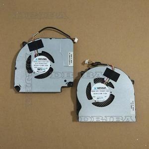 DBTLAP CPU GPU Cooling Fan for Hasee Z7M-CT5NA Z7M-CN7NA Z7M-CT7NK T58-V EGC-77100V1-0AH EFC-70100V1-0AH 6-31-NH5E2-202 5V 0.5A