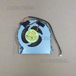 DBTLAP Laptop CPU Cooling Fan For PowerSpec 1510 DFS541105FC0T FGFF DC5V 0.5A 6-31-P6502-201 3PIN fan