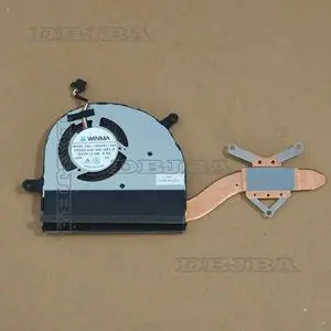 DBTLAP Laptop CPU Heatsink Fan for 6-31-L14MN-102 EGC-75040S1-0AH P.PSSA-L40-040-GP2-B 5V 2.5W 0.5A Fan