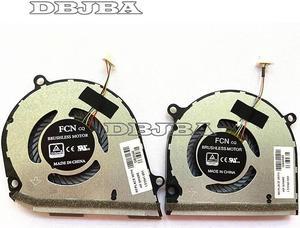 DBTLAP CPU Fan + GPU Fan for HP 15-DS 15-DR L53541-001 L53542-001 TPN-142 TPN-143