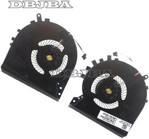DBTLAP Laptop Cooling Fan For HP 15-DK TPN-C141 L57170-001 L56900-001 R + L
