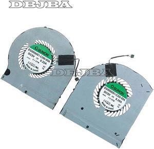 DBTLAP Fan For Dell Alienware13 ALW13E R3 R4 L+R Cooling fan 09NNY1 05H8Y5