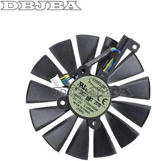 DBTLAP For T129215SM DC12V 0.25AMP Graphics / Video Card Fan For ASUS STRIX RX470 RX570 4G