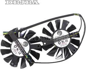 DBTLAP Fan For MSI N670GTX Hawk N660 N660Ti N650Ti PLD08010B12HH Graphics Card Cooling Fan
