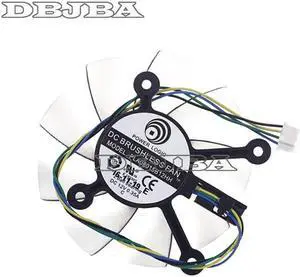 DBTLAP For PLA08015B12HH DC12V 4Pin Graphics Card Cooling Fan For ASUS PH-GeForce GTX1050TI-4G