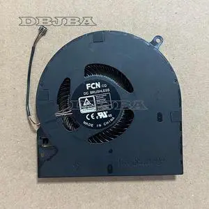 DBTLAP Laptop GPU Cooling Fan For Razer Blade15 RZ09-02886 RZ09-0330 RZ09-0370 RZ09-0368 RZ09-0367 FNDY DFS5K121144645 5V 0.5A