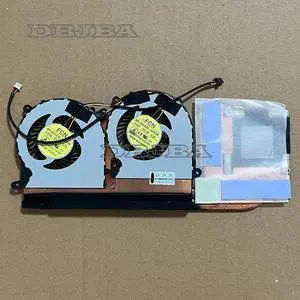 DBTLAP Laptop GPU Cooling Fan For Clevo Z7 P650 P650N P650SG P650SA P650SE P651SG P650RG P650RE DFS541105FC0T-FGFG DFS541105FC0T-FGFF 5V 0.5A Heatsink