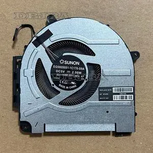 DBTLAP Laptop GPU Cooling Fan For HP Envy 17-CH0003CA 17M-CH 17M-CH0013DX TPN-W148 5V 2.5W