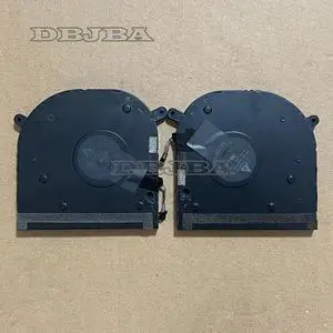 DBTLAP Laptop CPU GPU Cooling Fan For Dell XPS 17 9700 9710 9720 Precision 5750 5760 0C4YVP 00XR5Y 5V 0.7A