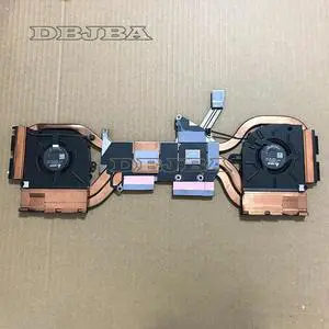 New Laptop CPU GPU Cooling heatsink Fan for DELL Alienware M16 R2 02GN4X ND8CC31 23F16 ND8CC32 23F17 DC12V 0.6A