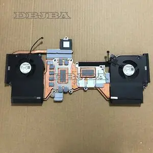 Laptop CPU+GPU Cooling Fan with Heatsink for NB801012HHT4B02F11 12V 1A 6-31-X560N-100