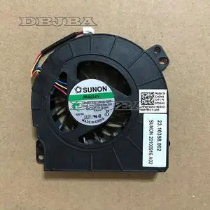 DBTLAP Laptop CPU Cooling Fan For Dell Latitude MF60120V1-B000-G99 23.10358.002 01DMD6 1DMD6 TA002-09001 K9A150 DFS531205HC0T F9K6 5V 0.4A