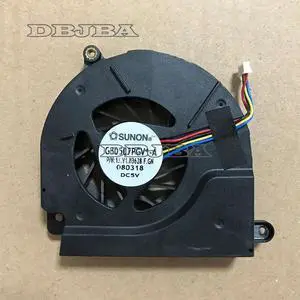 DBTLAP Laptop CPU Cooling Fan For HP EliteBook 8530 6930P 480913-001 GB0507PGV1-A 13.V1.B3628.F.GN 5V