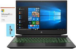 HP Pavilion 15z Gaming  Entertainment Laptop AMD Ryzen 5 5600H 6Core 8GB RAM 256GB SSD GTX 1650 156 Full HD 1920x1080 WiFi Win 11 Home with MS 365 Personal Hub