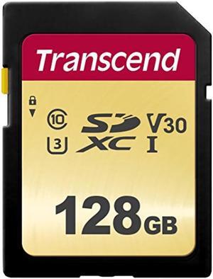 Transcend 128GB SDXC/SDHC 500S Memory Card TS128GSDC500S