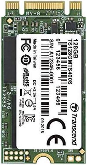 Transcend 128GB SATA III 6GB/S MTS400S 42 mm M.2 SSD 400S Solid State Drive TS128GMTS400S