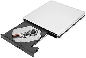 Universel External CD/DVD/BDs Burner,USB3.0 3D Blu Ray PC Optical Drive Disc Burner,High Speed Mobile Data Transfer Writer Recorder for Desktop Notebook