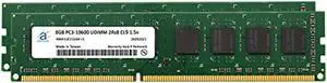 Adamanta 16GB (2x8GB) DDR3 1333MHz PC3-10600 Unbuffered Non-ECC UDIMM 2Rx8 1.5v CL9 Desktop Memory Upgrade DRAM RAM