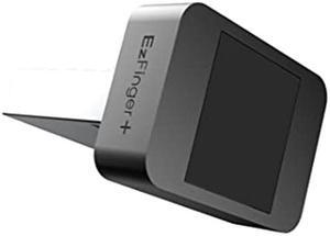 OCTATCO Octatco EzFinger2+ Silver - Fingerprint FIDO2, U2F Security Key, Works with Windows Hello, Google, Office 365 and Many More Platforms - Fast and Secure 2nd Factor/Passwordless Authentication