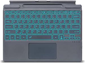 Surface Pro 8 Bluetooth Wireless Keyboard with Trackpad Backlit Magnetic Keyboard for Microsoft Surface Pro X