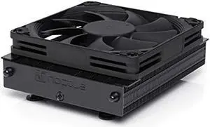 Noctua NH-L9a-AM4 chromax.Black, Low-Profile CPU Cooler for AMD AM4 (Black)