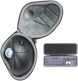 Hard Case for Logitech Ergo M575 Mouse + MX Mechanical Keyboard